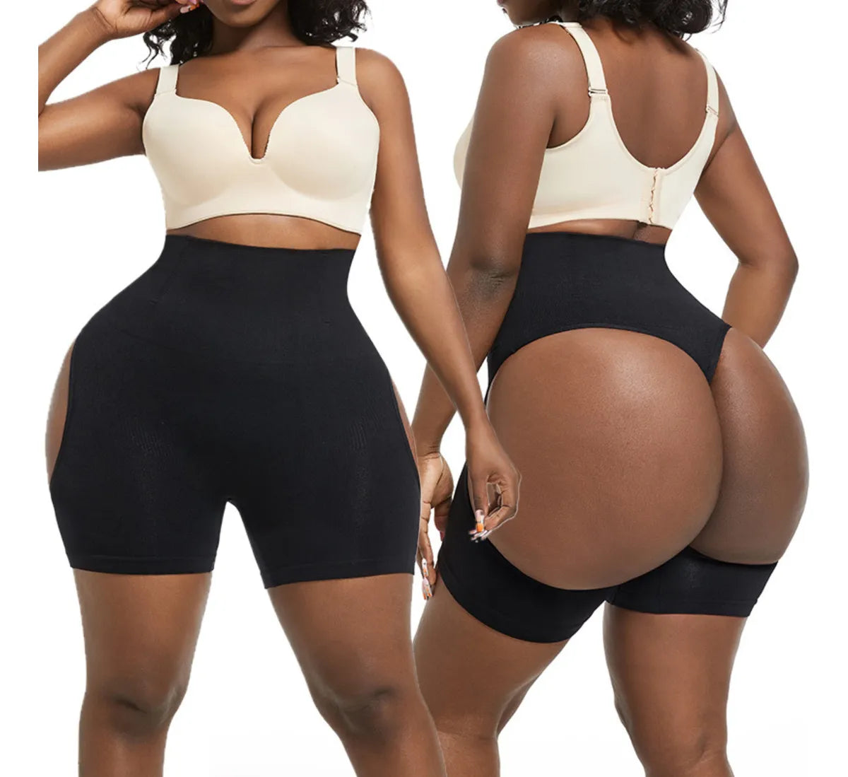 Bragas Moldeadoras de glúteos para Mujer negro XL/XXL - additional image 1