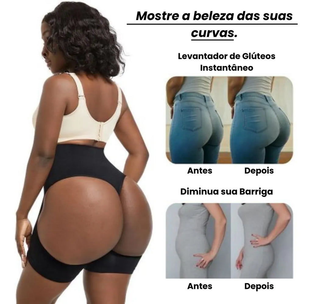 Bragas Moldeadoras de glúteos para Mujer negro XL/XXL - additional image 4